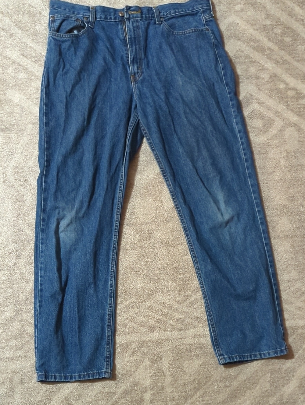 George Men's Classic Blue Relaxed Jeans